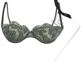 GAD730 Greeting Card Black Bra