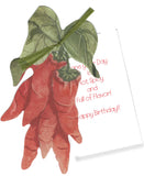 GAW971 Greeting Card Red Hot Chili Peppers