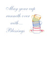 GAD776 Stacked Cups Greeting Card