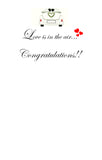 GAW1064 Love is in the Air Greeting Card