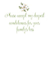 GAw804 Magnolia sympathy Greeting Card