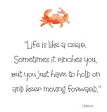 GAW912 Crab Greeting Card