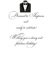 GAW930 Tuxedo Greeting Card
