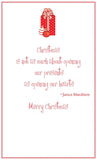 GHW746 Red Box with Ornaments Greeting Card