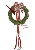 GHW773W Wreath with bells