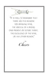 GAW848W Cheers!! Greeting Card -