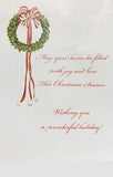 GHW773W Wreath with bells