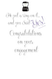 GAW1030W Put a Ring On It Greeting Card