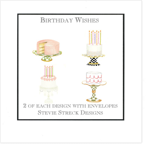 GIFT BOX NOTE CARDS GBN131 Birthday Wishes
