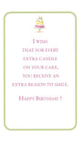 GAW958W Whimsical Cake Greeting Card