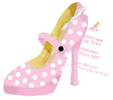 GAW869W Pink and White