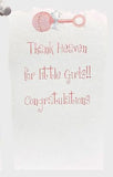 GAW805W Pink rattle with glitter
