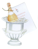 GAW923 Champagne Greeting Card