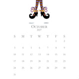 2027 Petite Acrylic Desk Calendar REFILL