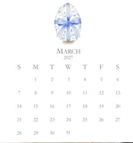 2027 Petite Acrylic Desk Calendar REFILL