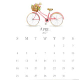 2027 Petite Acrylic Desk Calendar REFILL