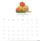 2027 Petite Acrylic Desk Calendar REFILL