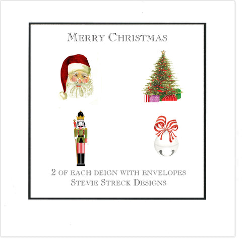 GIFT BOX NOTE CARDS GBN133 Merry Christmas
