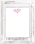 Acrylic Note Pads, Unpadded - Pink Pickleball SNS103 REFILL
