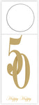 Wine Tag  WT102 Fiftieth