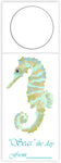 Wine Tag  WT113 Seahorse