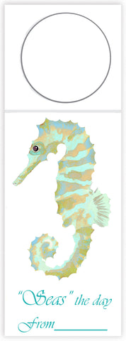 Wine Tag  WT113 Seahorse