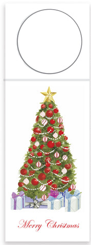 Wine Tag  WT110 Christmas Tree