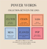 Power Words -Between The Lines