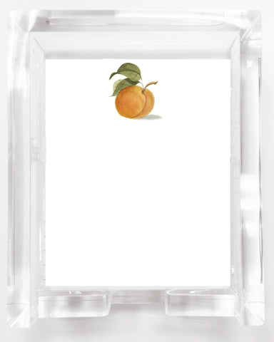 Acrylic Note Pads, Unpadded - SNS161 Peach