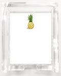 Acrylic Note Pads, Unpadded - SNS162 Pineapple