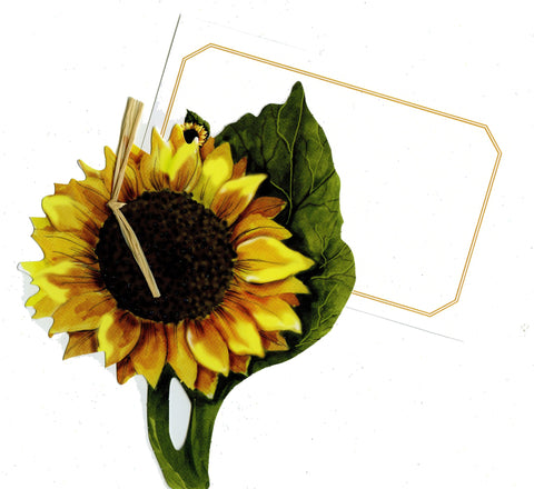 GAW899W Sunflower Greeting Card