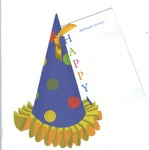 GAW1079 Party Hardy with Glitter Birthday Card