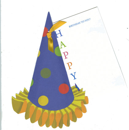 GAW1079 Party Hardy with Glitter Birthday Card