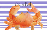 PM123 Crab Boil paper place mat