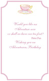 GAW965W Pink Tea Greeting Card