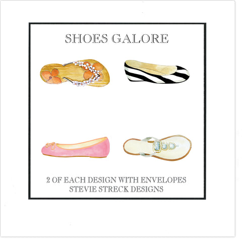 GIFT BOX NOTE CARDS  GBN110W Shoes Galore