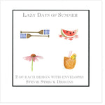GIFT BOX NOTE CARDS GBN118 Lazy Days of Summer