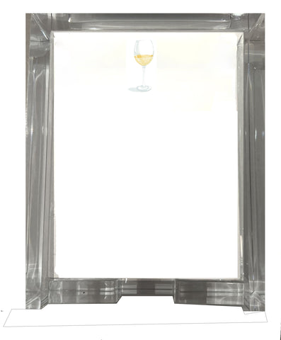 Note Pads/Unpadded - White Wine SNS108