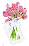 GAW915W Tulip Bouquet Greeting Card
