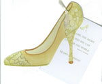 GAW1019 Brocade Shoe Birthday Card